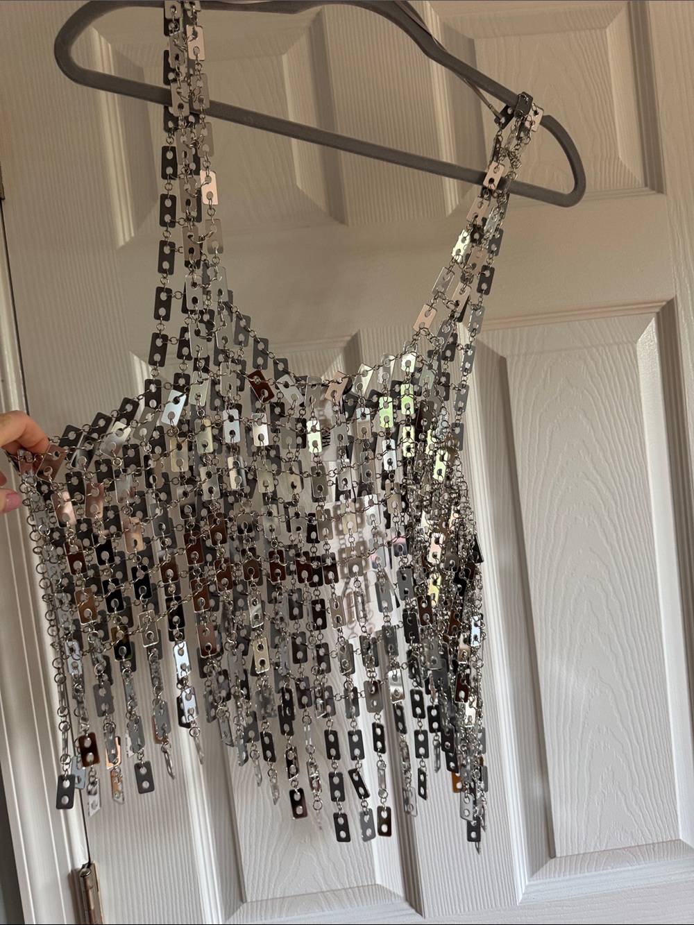 Zara Mirror Metal top - Picture 7 of 9